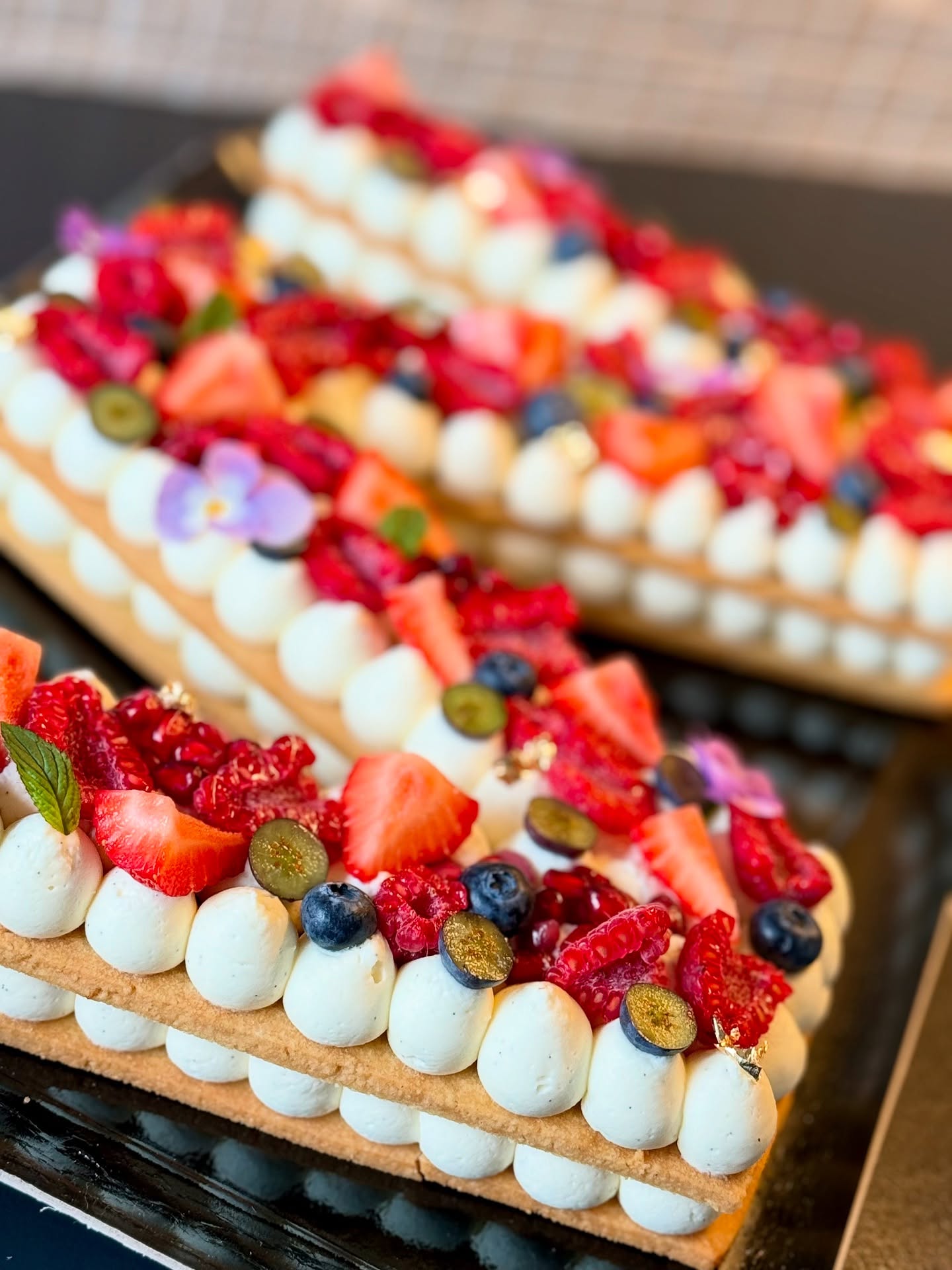 Letter cake