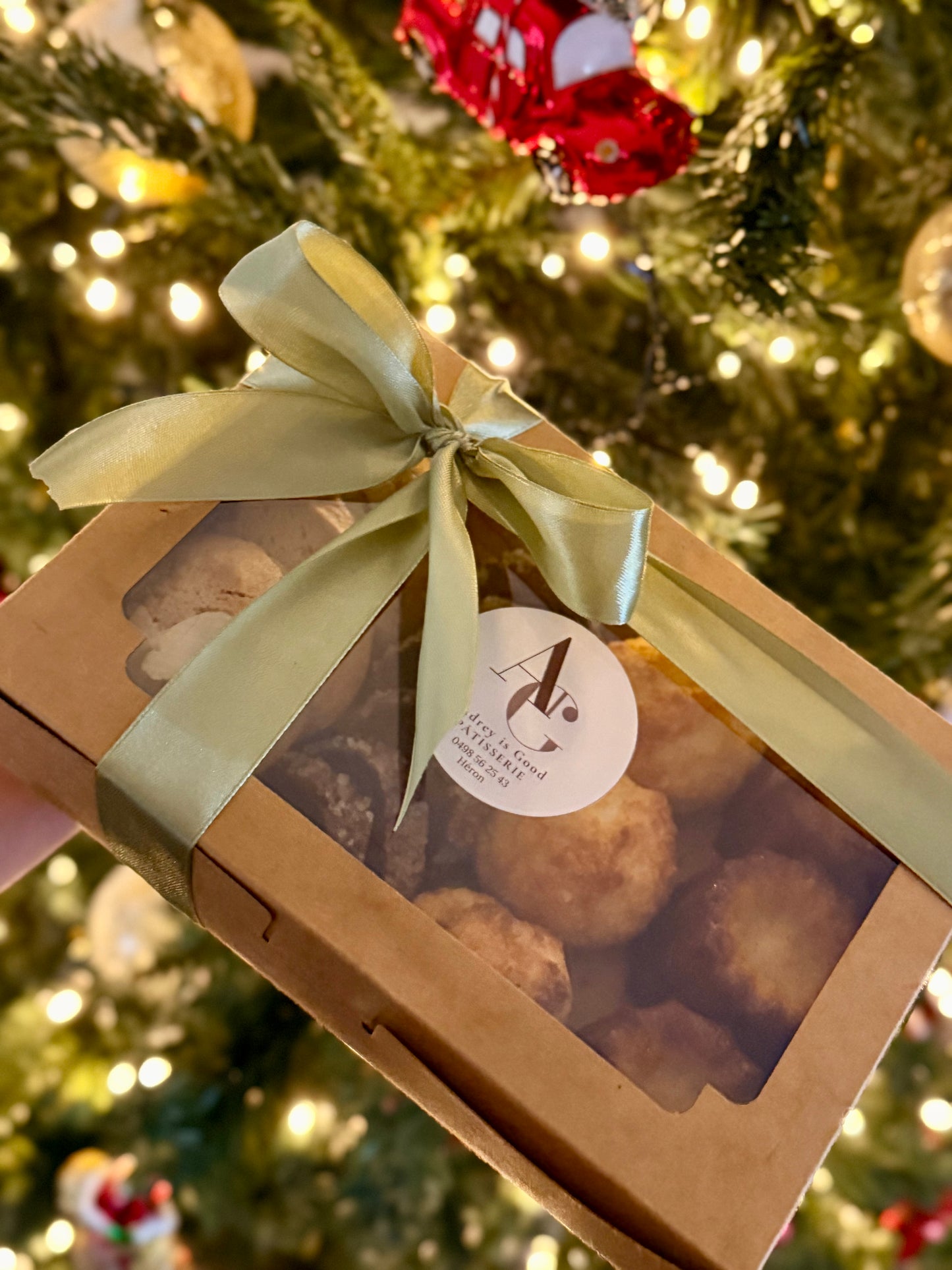 Boîte "assiette" garnie