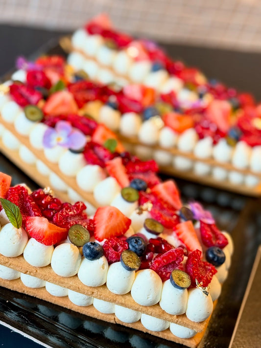 Letter cake