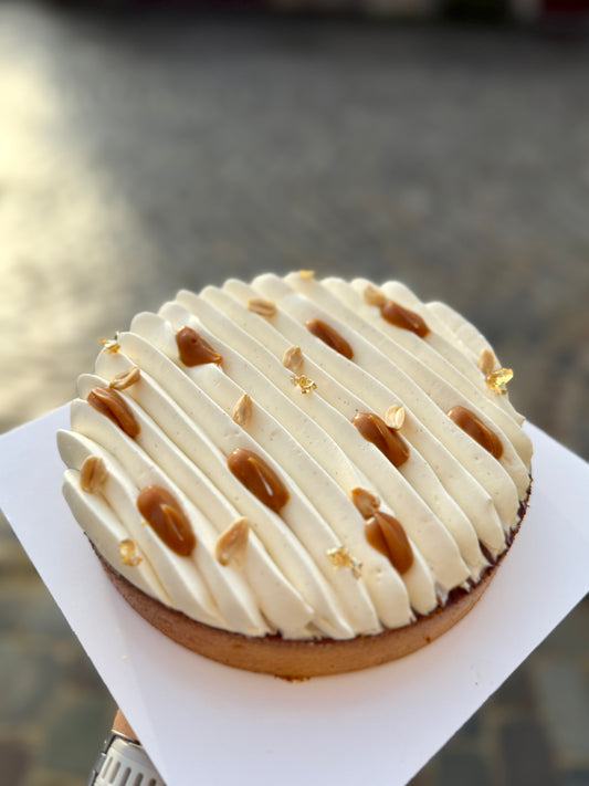 Tarte snickers 6 à 8 pers