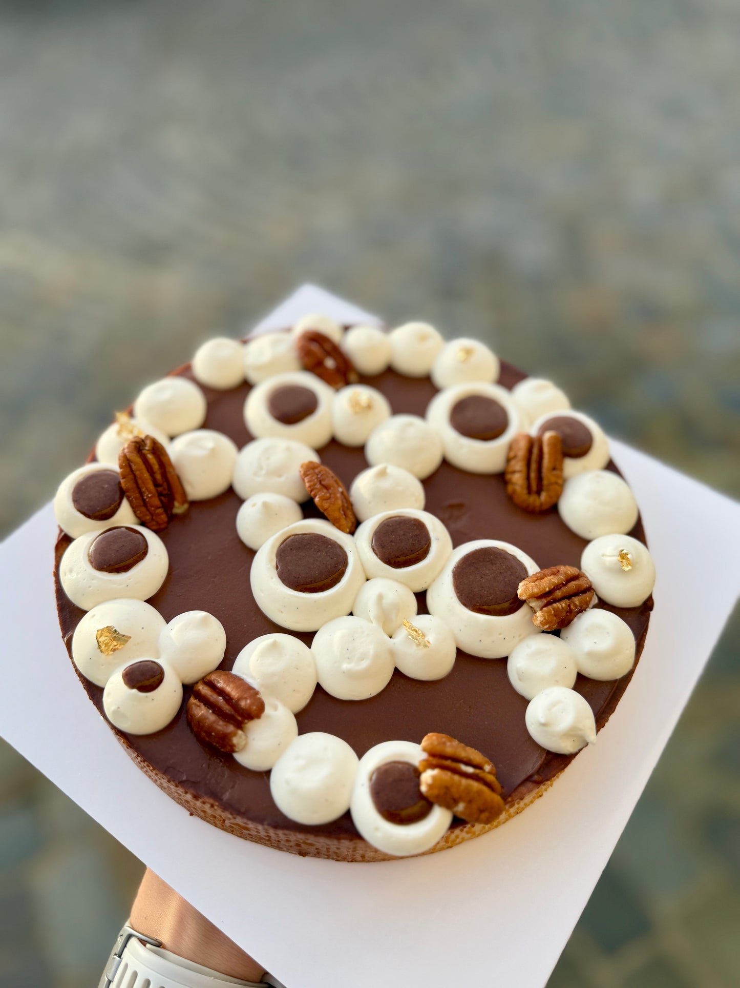 Tarte choco/pécan 6 à 8 pers