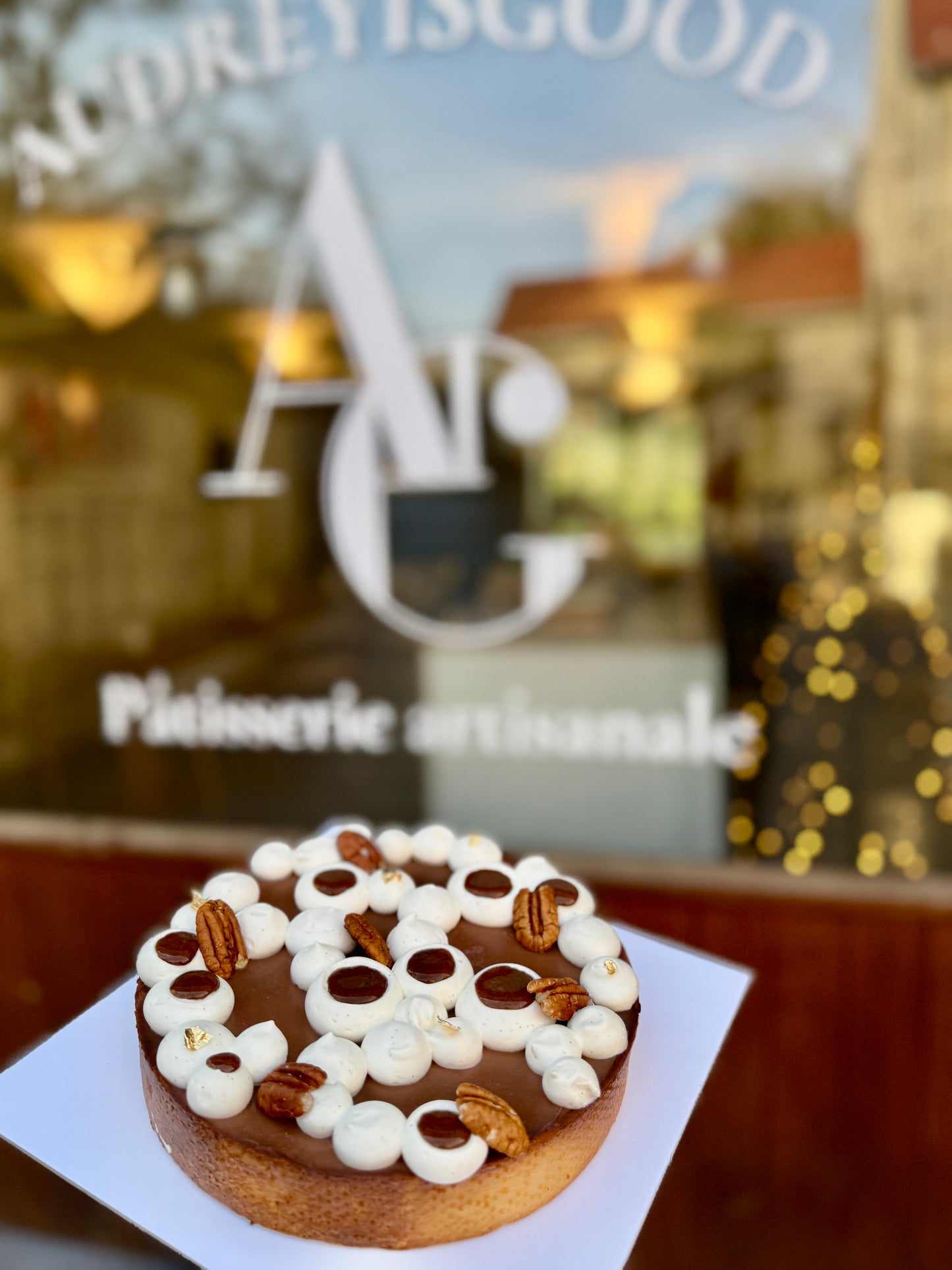 Tarte choco/pécan 6 à 8 pers