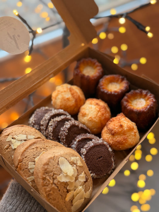 Boîte "assiette" garnie