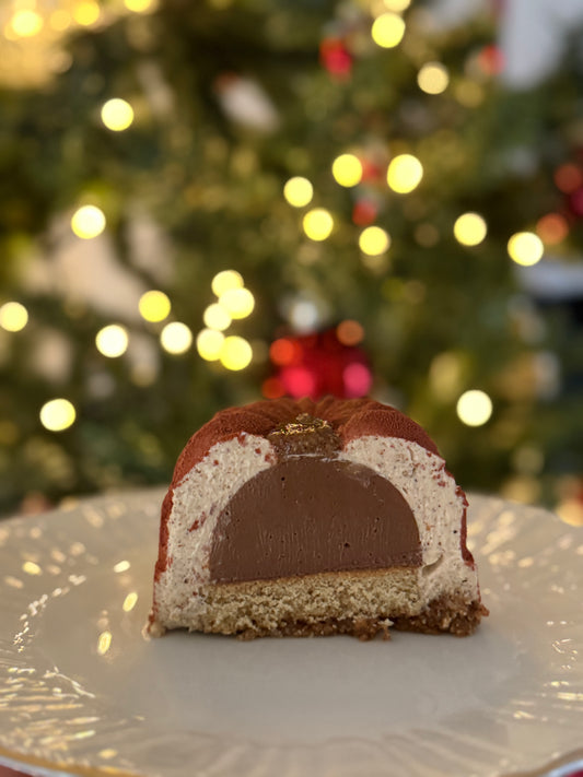 Bûche chocolat noisette 8pers